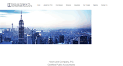 Desktop Screenshot of hechtcpa.com